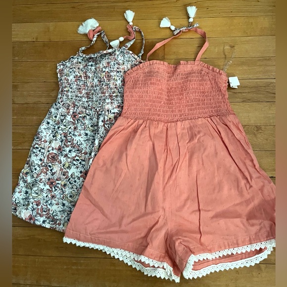 Shabby Chic Toddler Romper Set - Picture 1 of 2
